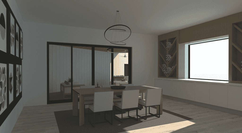 Dining Room Rendering