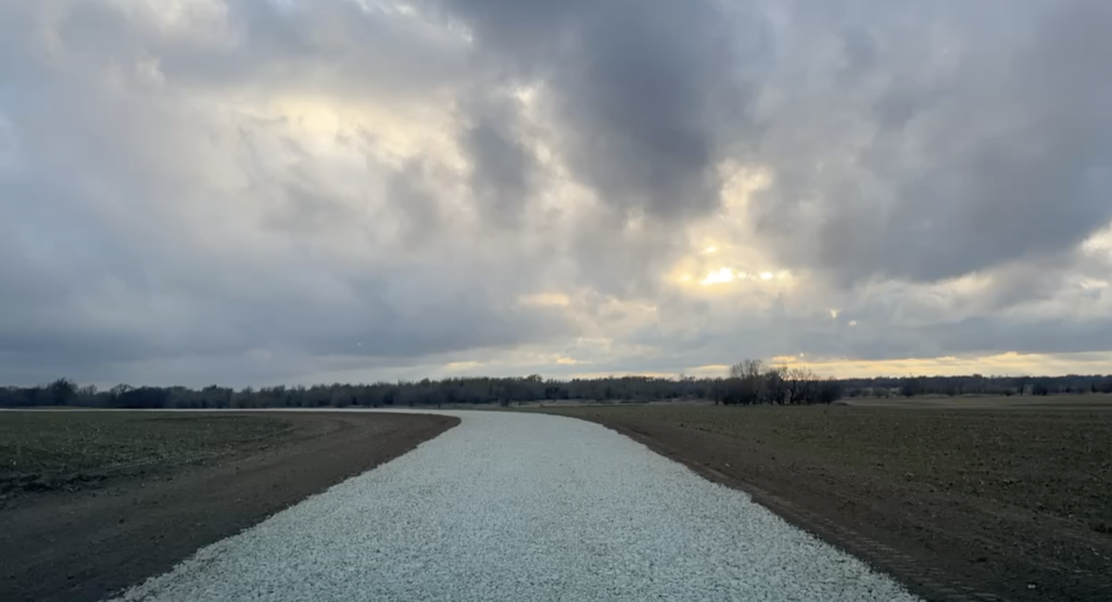 Building a Quarter Mile Gravel Road